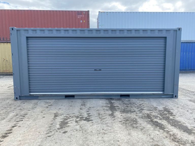 Another Innovative Idea: Instant Shipping Container Garages - Big Box  Containers