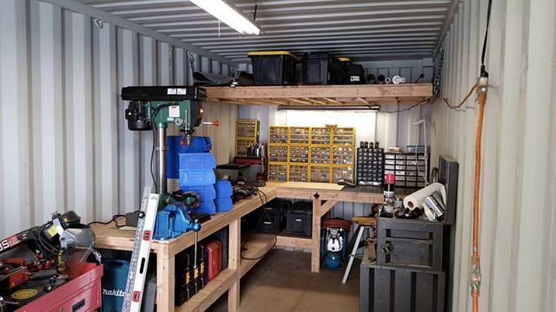 Seven Greatest Shipping Container Garage Examples - Pros of a Shipping  Container Garage 
