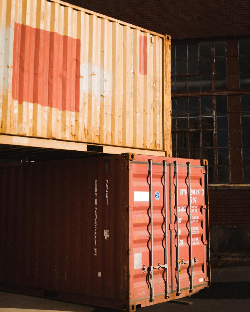 used shipping container